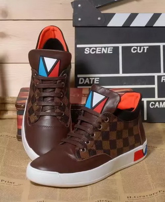 LV High-Top Fashion Men Shoes--027